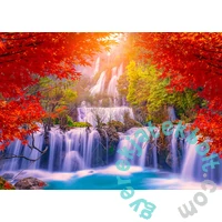 Enjoy 1000 db-os puzzle - Thee Lor Su Waterfall in Autumn, Thailand (1287)