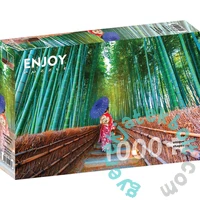 Enjoy 1000 db-os puzzle - Asian Woman in Bamboo Forest (1293)