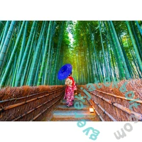 Enjoy 1000 db-os puzzle - Asian Woman in Bamboo Forest (1293)