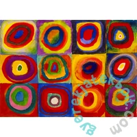 Enjoy 1000 db-os puzzle - Vassily Kandinsky - Color Study: Squares with Concentric Circles (1542)