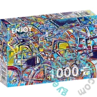 Enjoy 1000 db-os puzzle - Curve Tensions (1668)