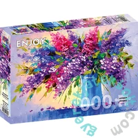 Enjoy 1000 db-os puzzle - Bouquet of Lilacs in a Vase (1696)