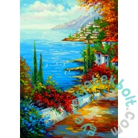 Enjoy 1000 db-os puzzle - Town by the Sea (1844)