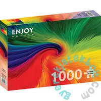 Enjoy 1000 db-os puzzle - Spinning Rainbow (1967)