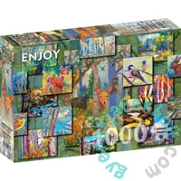 Enjoy 1000 db-os puzzle - Woodland Collage (2031)