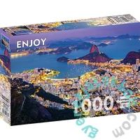 Enjoy 1000 db-os puzzle - Rio de Janeiro by Night, Brazil (2075)