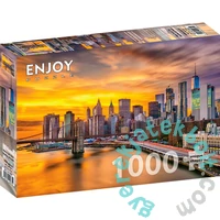 Enjoy 1000 db-os puzzle - New York City Skyline at Dusk (2081)