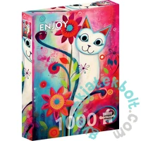 
Enjoy 1000 db-os puzzle - A Happy White Cat (2293)