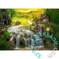 Enjoy 1000 db-os puzzle - A Log Cabin by the Magic Creek (1608)