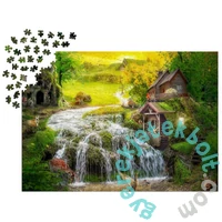 Enjoy 1000 db-os puzzle - A Log Cabin by the Magic Creek (1608)
