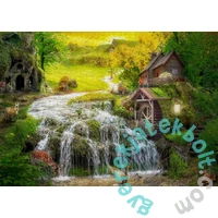 Enjoy 1000 db-os puzzle - A Log Cabin by the Magic Creek (1608)
