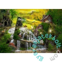 Enjoy 1000 db-os puzzle - A Log Cabin by the Magic Creek (1608)