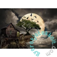 Enjoy 1000 db-os puzzle - A Log Cabin on a Cliff (1614)