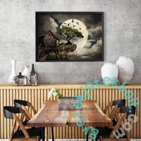 Enjoy 1000 db-os puzzle - A Log Cabin on a Cliff (1614)