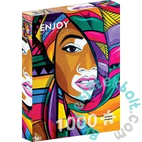 Enjoy 1000 db-os puzzle - African Beauty (1862)