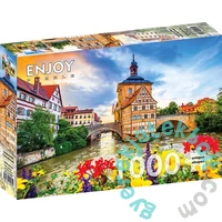Enjoy 1000 db-os puzzle - Bamberg Old Town, Germany (2095)