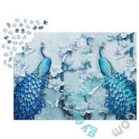 Enjoy 1000 db-os puzzle - Blue Peacocks (1623)