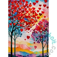 Enjoy 1000 db-os puzzle - Bluebirds in Love (2299)