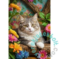 Enjoy 1000 db-os puzzle - Cat in Bloom (2343)