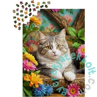 Enjoy 1000 db-os puzzle - Cat in Bloom (2343)