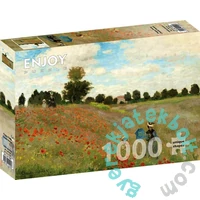 Enjoy 1000 db-os puzzle - Claude Monet: Poppy Field (1200)