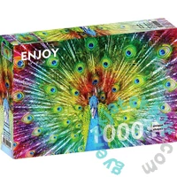Enjoy 1000 db-os puzzle - Colorful Peacock (1251)