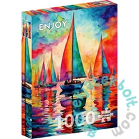 Enjoy 1000 db-os puzzle - Colorful Sailboats (2305)