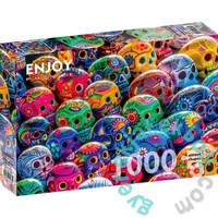 Enjoy 1000 db-os puzzle - Colorful Skulls (1464)