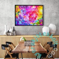 Enjoy 1000 db-os puzzle - Colourful Abstract Oil Painting (1092)