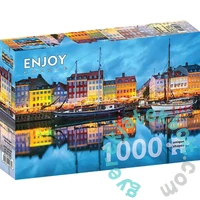 Enjoy 1000 db-os puzzle - Copenhagen Old Harbor (2066)