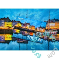 Enjoy 1000 db-os puzzle - Copenhagen Old Harbor (2066)