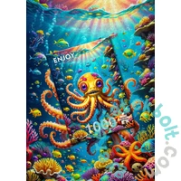 Enjoy 1000 db-os puzzle - Cute Octopus (2158)
