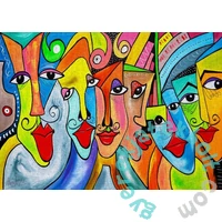 Enjoy 1000 db-os puzzle - Faces of Life (1856)