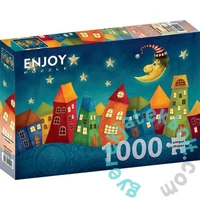 Enjoy 1000 db-os puzzle - Fantasy Colorful Houses (1952)