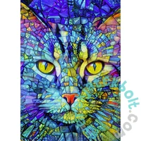 Enjoy 1000 db-os puzzle - Fiona the Stained Glass Cat (2310)