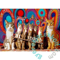 Enjoy 1000 db-os puzzle - Five Cats (2131)