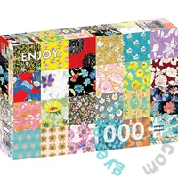 Enjoy 1000 db-os puzzle - Floral Patterns (2046)