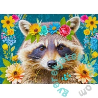 Enjoy 1000 db-os puzzle - Floral Raccoon (2389)