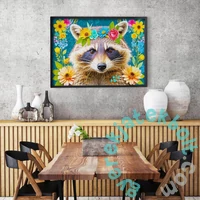 Enjoy 1000 db-os puzzle - Floral Raccoon (2389)