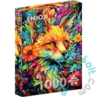 Enjoy 1000 db-os puzzle - Flower Garden Fox (2311)