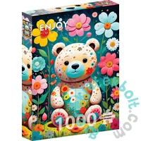 Enjoy 1000 db-os puzzle - Flower Teddy Bear (2150)