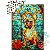 Enjoy 1000 db-os puzzle - French Bulldog Stained Glass (2312)