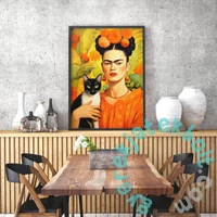 Enjoy 1000 db-os puzzle - Frida Kahlo and Her Cat (2313)