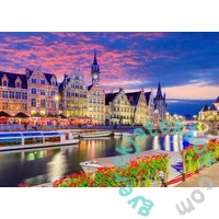 Enjoy 1000 db-os puzzle - Ghent at Twilight