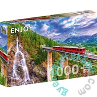 Enjoy 1000 db-os puzzle - Gornergrat Train, Zermatt (2418)