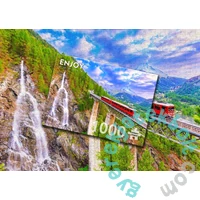 Enjoy 1000 db-os puzzle - Gornergrat Train