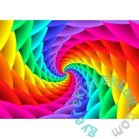Enjoy 1000 db-os puzzle - Gradient Rainbow Swirl (1638)