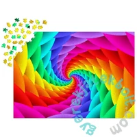 Enjoy 1000 db-os puzzle - Gradient Rainbow Swirl (1638)