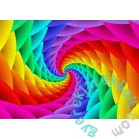 Enjoy 1000 db-os puzzle - Gradient Rainbow Swirl (1638)