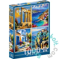Enjoy 1000 db-os puzzle - Greek Views (2353)